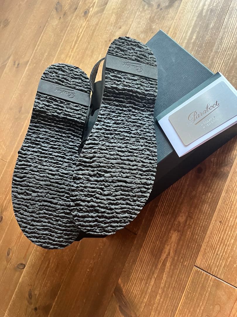 パラブーツ ヌメア NOUMEA レザーサンダル グルカサンダル