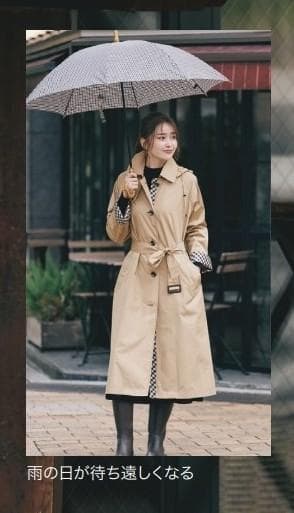 ＜ANAオリジナル＞Aquascutumレインコート レディース ベージュ L