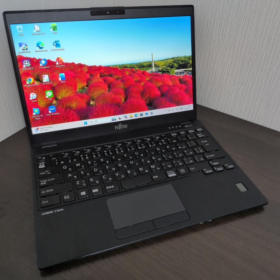 【第１０世代Corei7薄型モバイル】富士通／U9310D／16GB／512GB