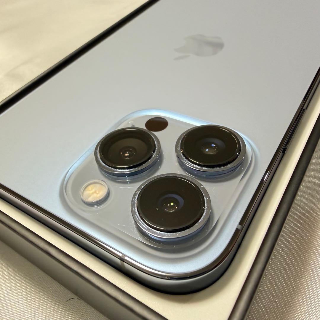 【美品】Apple iPhone 13 Pro Maxシエラブルー本体
