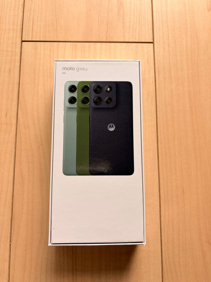 moto g66y 5G [ブラックオイスター/黒] 本体