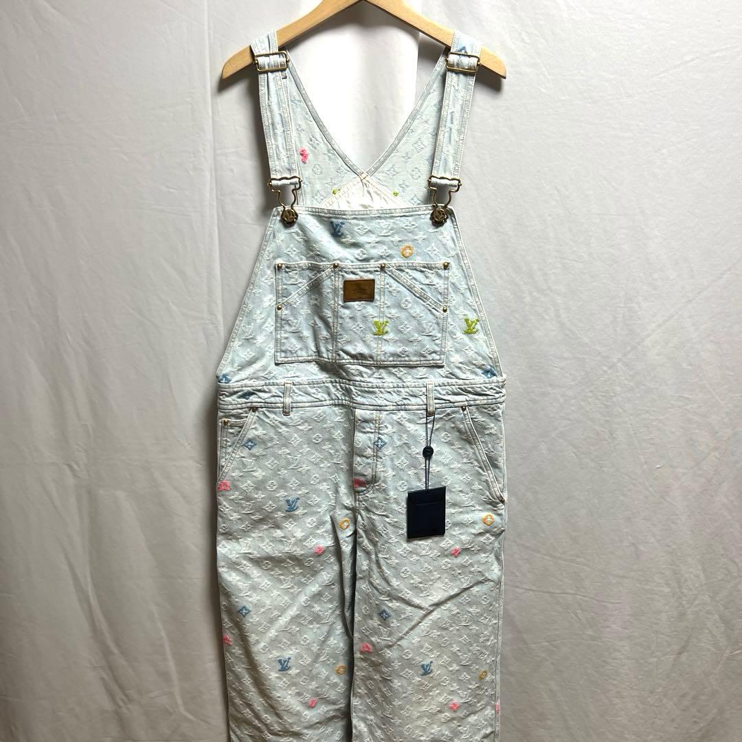 LOUIS VUITTON モノグラム　デニムオーバーオール　タイラー