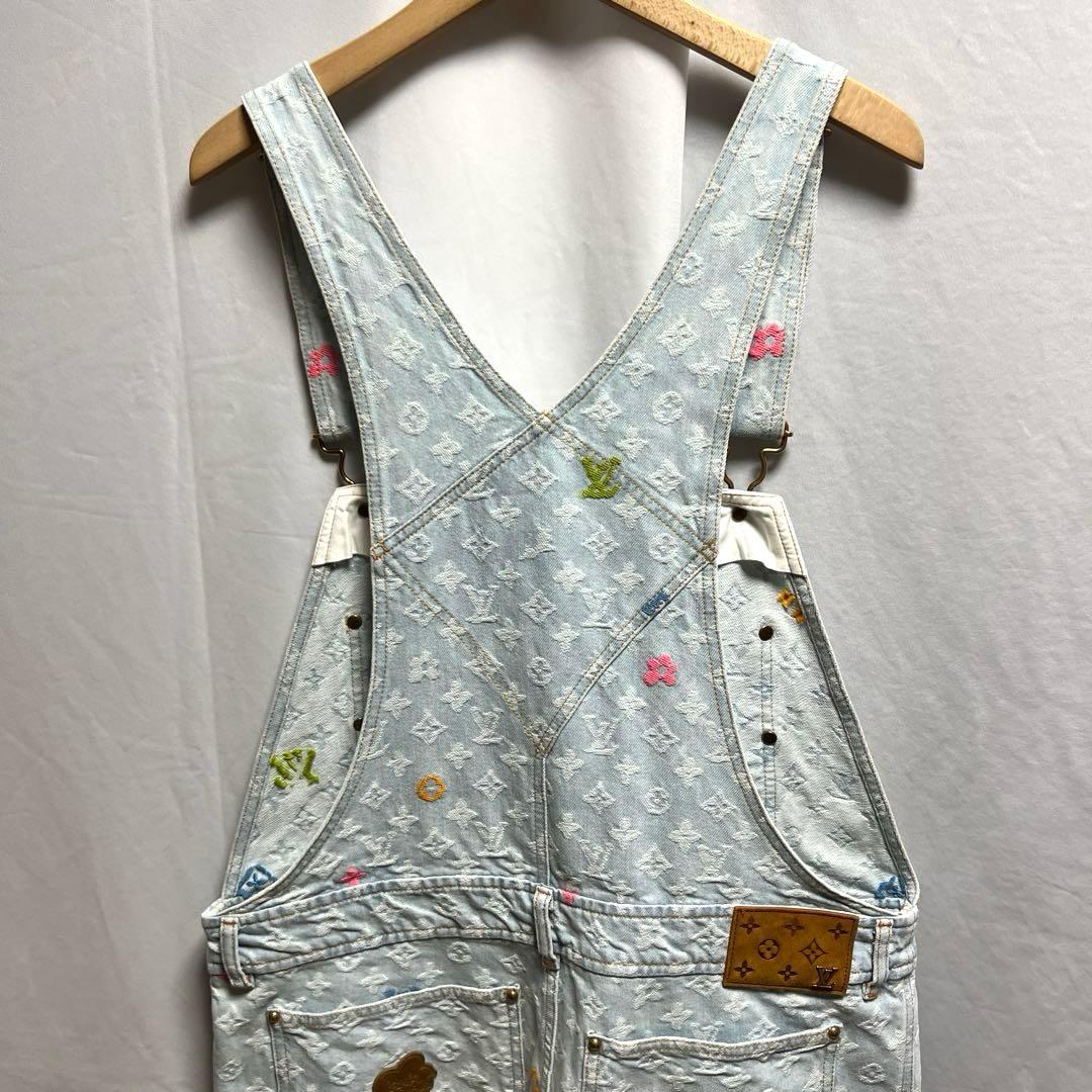 LOUIS VUITTON モノグラム　デニムオーバーオール　タイラー