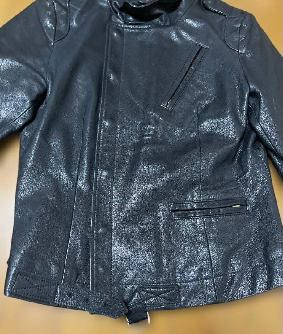 12/19お値下《美品》ハウト　シングルレザーライダース（ノーカラー）