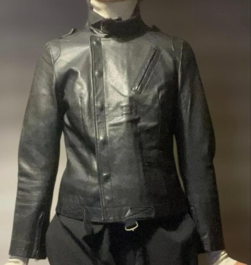 12/19お値下《美品》ハウト　シングルレザーライダース（ノーカラー）