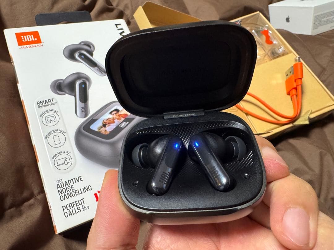 【保証期限内】JBL LIVE BEAM 3 ノイズキャンセリングイヤホン