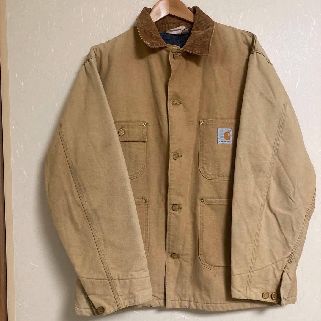 ⏰さすらい⏰80s Lサイズ　カーハート　カバーオール42