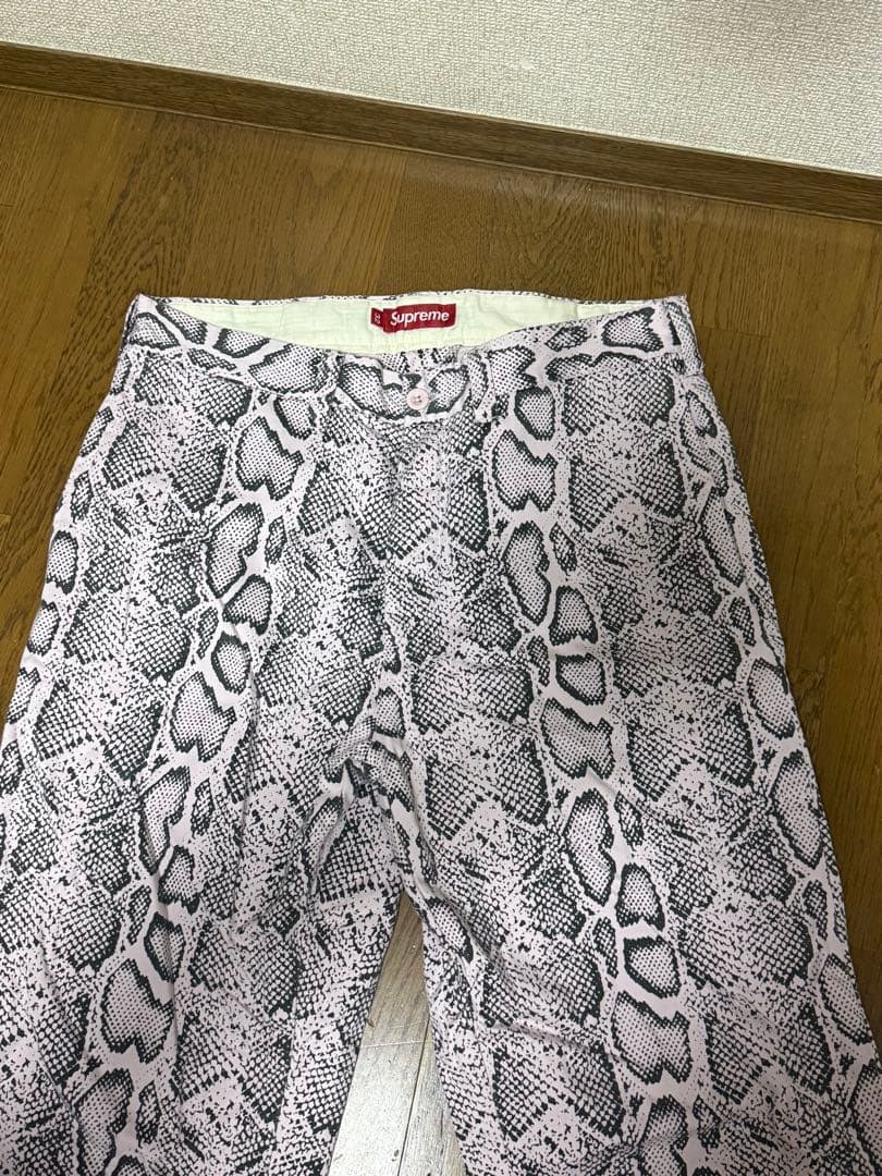 パンツ Supreme Snake Print Chino Pant 32