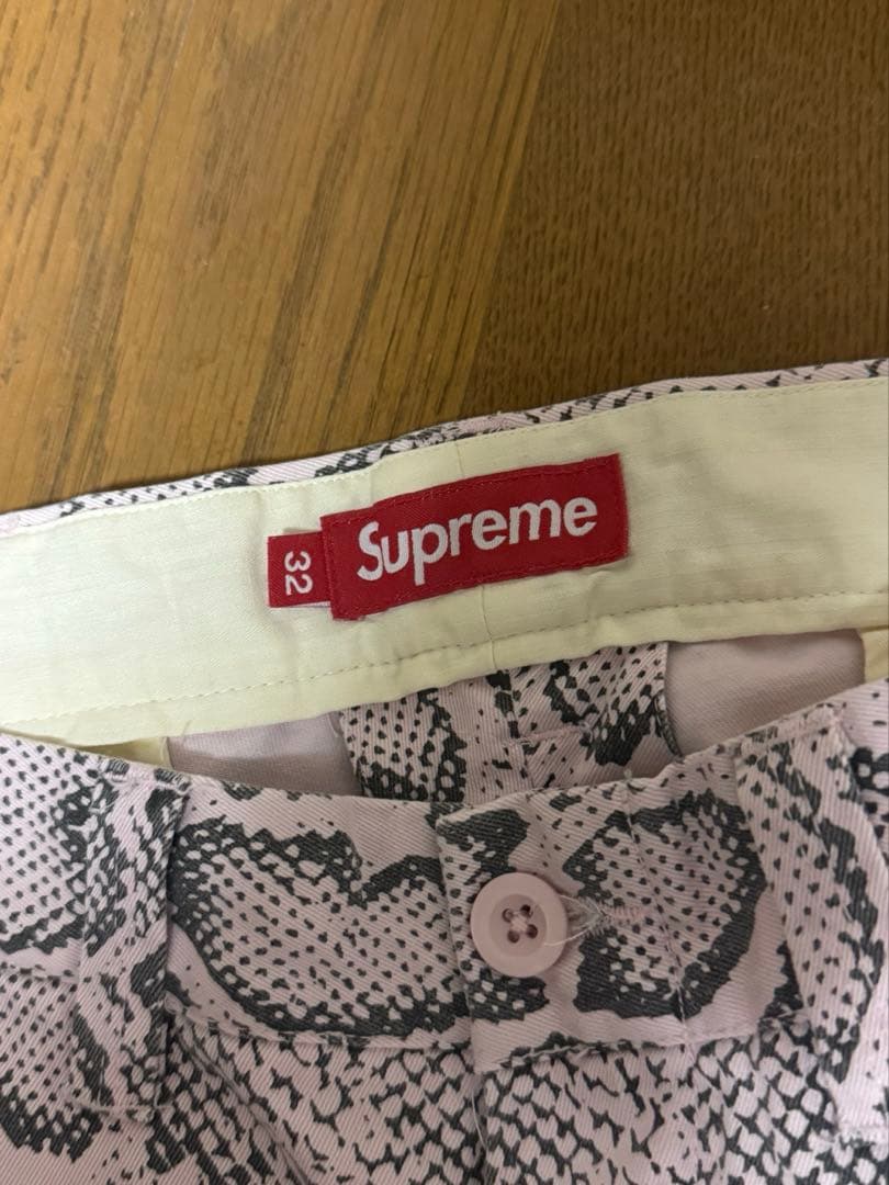 パンツ Supreme Snake Print Chino Pant 32