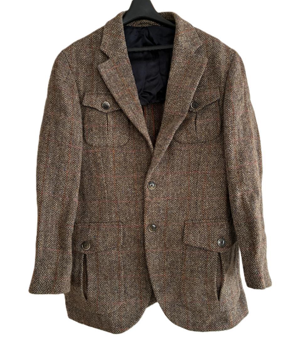 ★ハケットロンドン ハリスツイード ハンティング ジャケット★