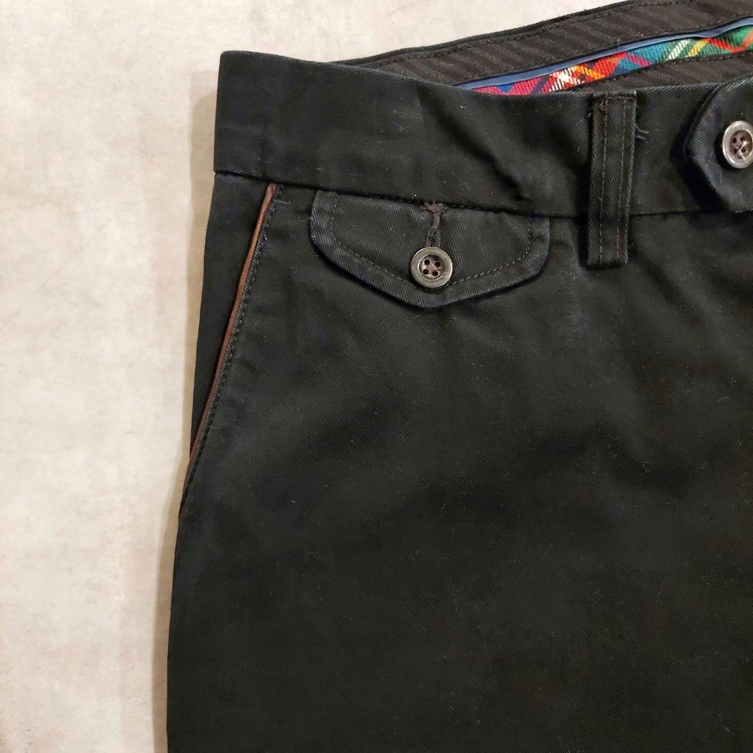 ポロバイ ラルフローレン W36 ポロチノ チノパン 古着 黒 17870