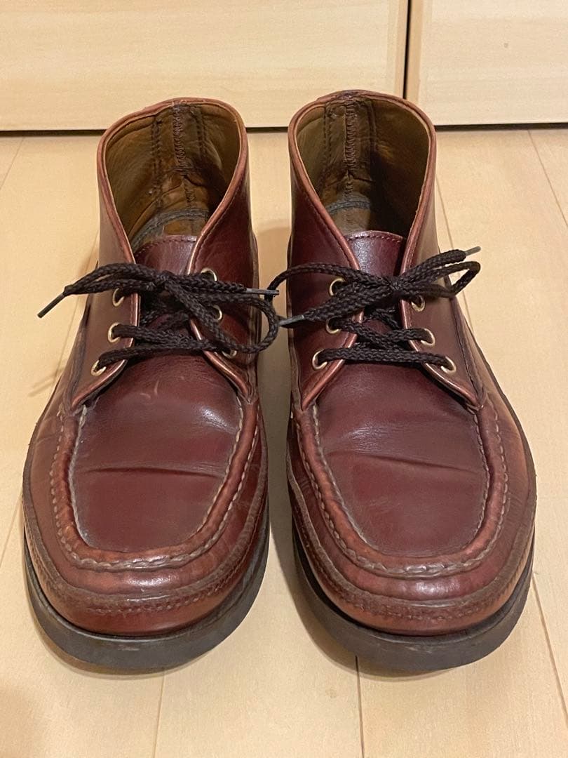 ラッセルモカシン　ブラウンレザー　9サイズ