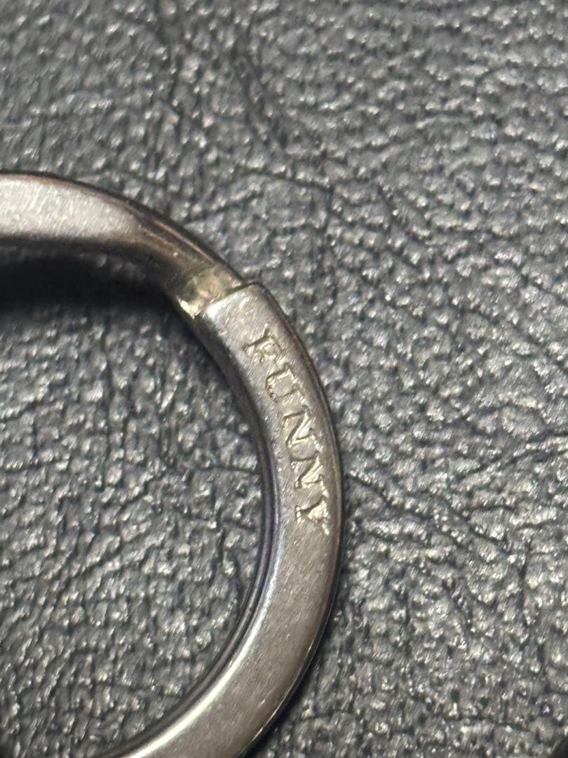 FUNNY シルバーウォレットチェーン　シルバービーズ