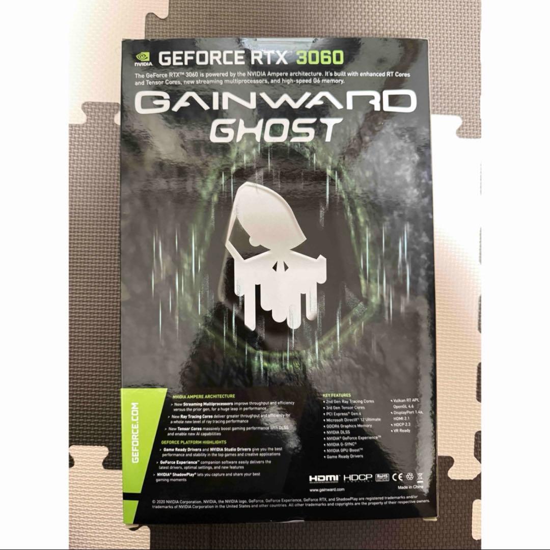 グラフィックボード・グラボ・ビデオカード GAINWARD GeForce RTX3060 GHOST 12G GDDR6