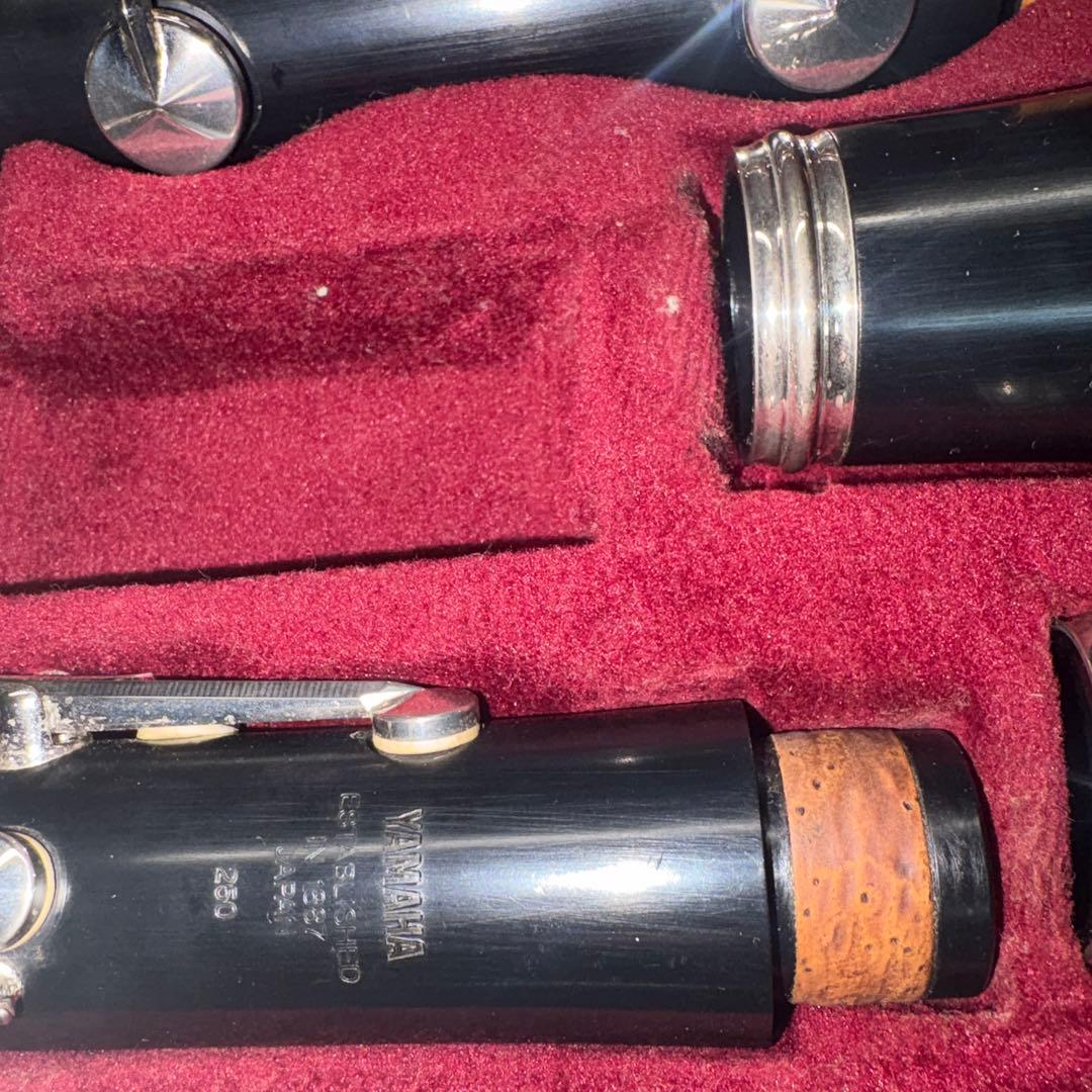 サブ楽器、野外、初心者様！YAMAHA YCL-250 クラリネット　メンテ済み