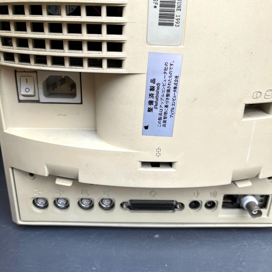 ジャンク アップル マッキントッシュ カラークラシック 1993年 Apple