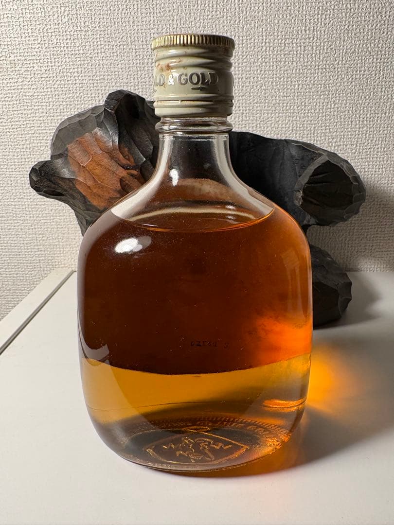 ニッカ G&G 熊の置物 木彫り 親子セット ウイスキー特級