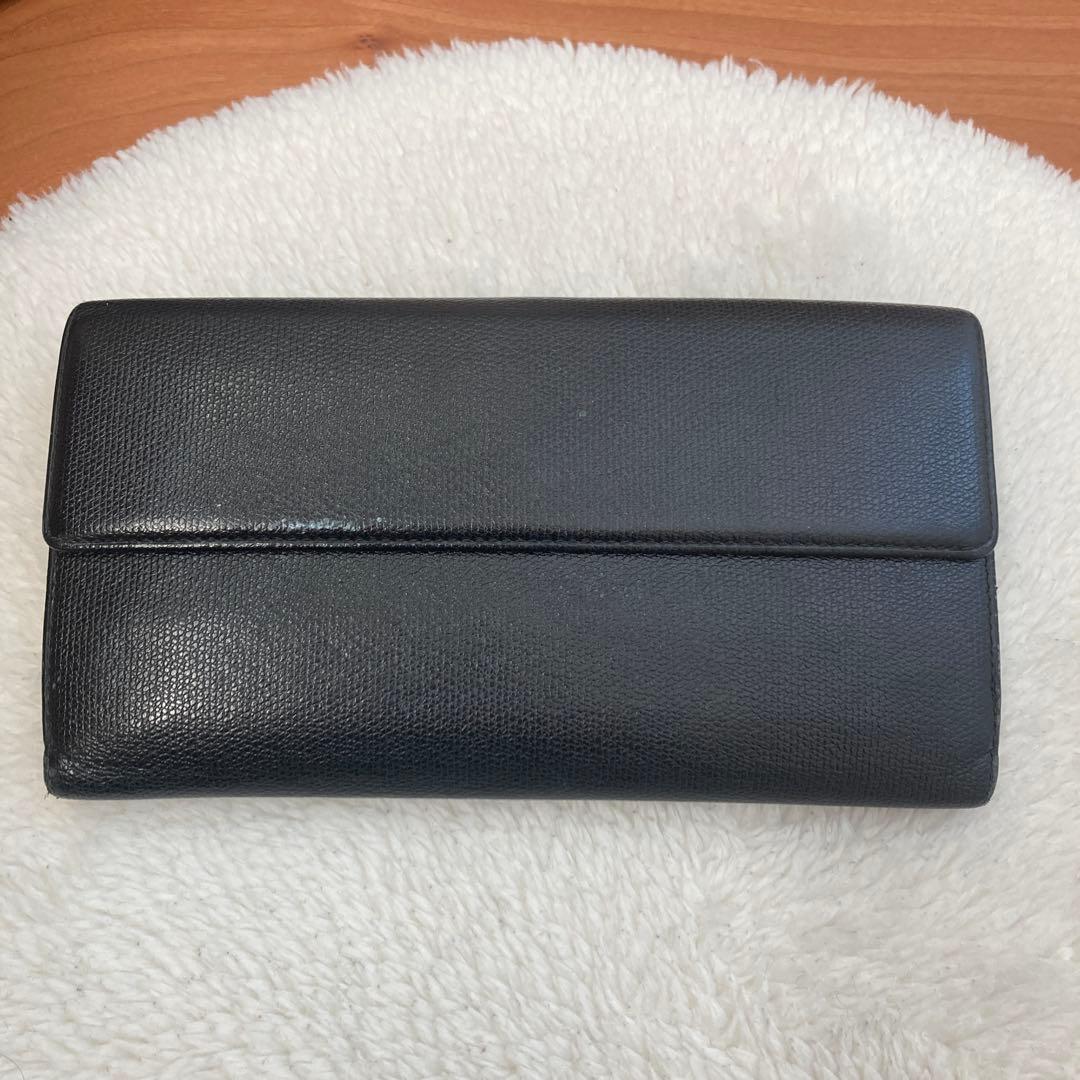 S*)様 CHANELココポタン黒レザー長財布