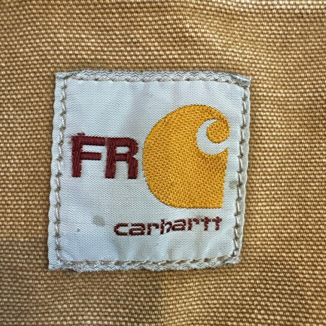 90s Carhartt カーハート ダック ダブルニー オーバーオール FR