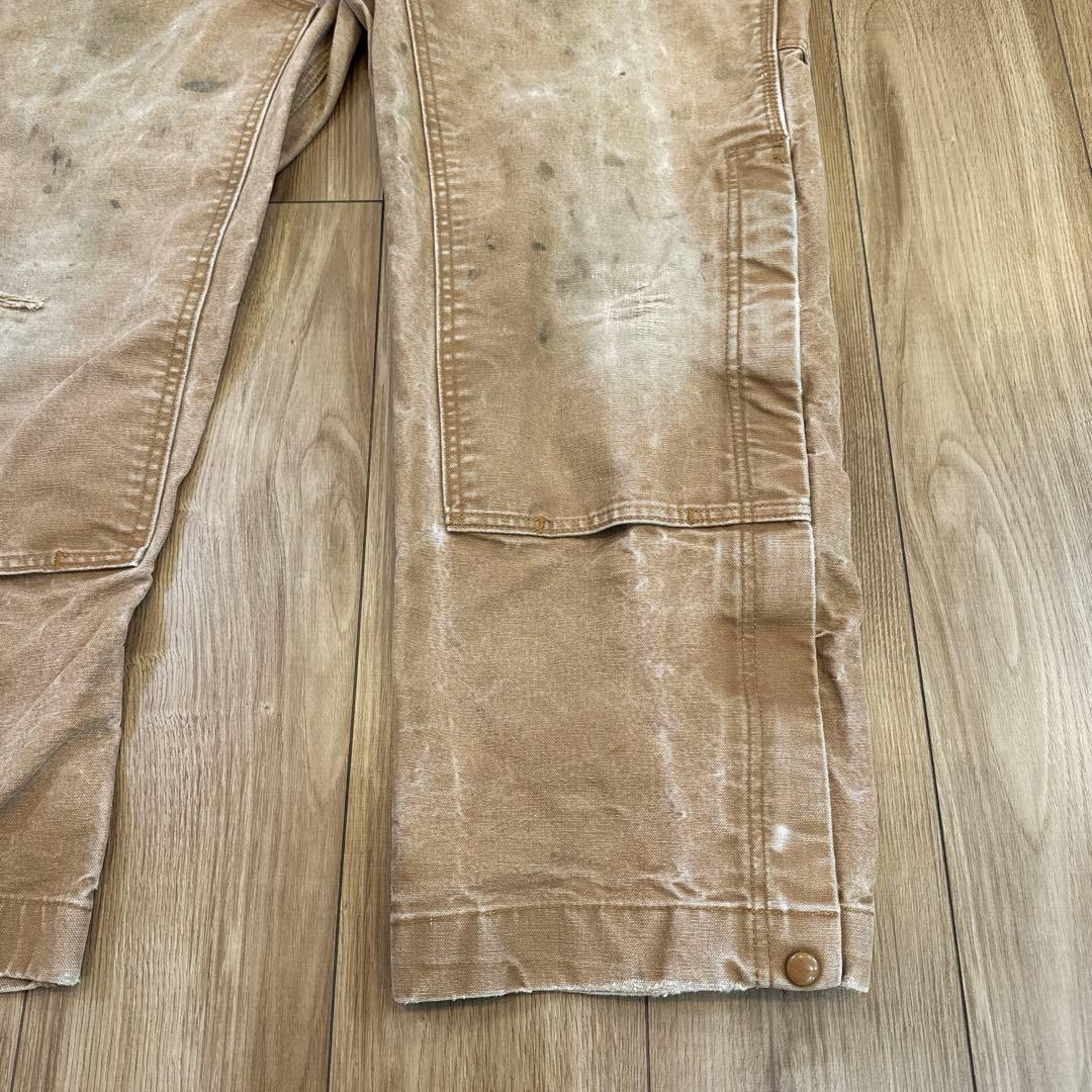 90s Carhartt カーハート ダック ダブルニー オーバーオール FR
