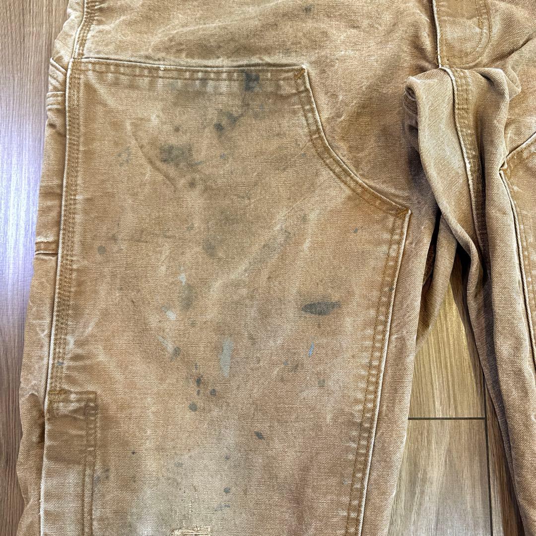 90s Carhartt カーハート ダック ダブルニー オーバーオール FR