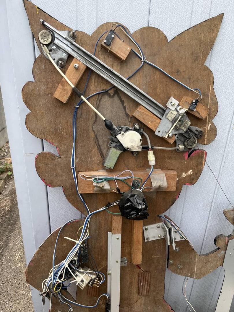 昭和　レトロ　赤鬼 電動 看板　祭り　屋台　アンティーク　ビンテージ