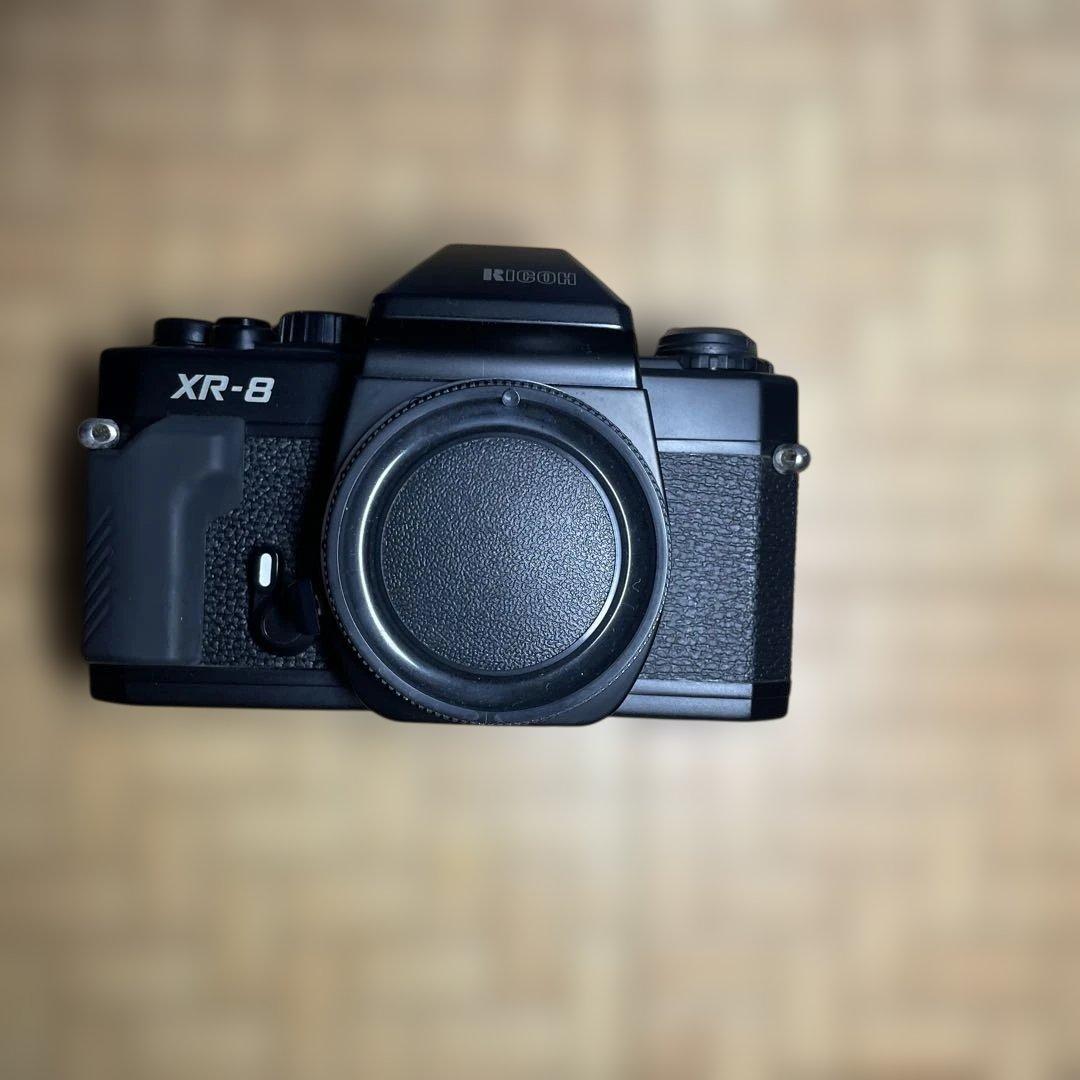 美品 RICOH XR-8 フィルム一眼 箱付 RIKENON 50mm F2