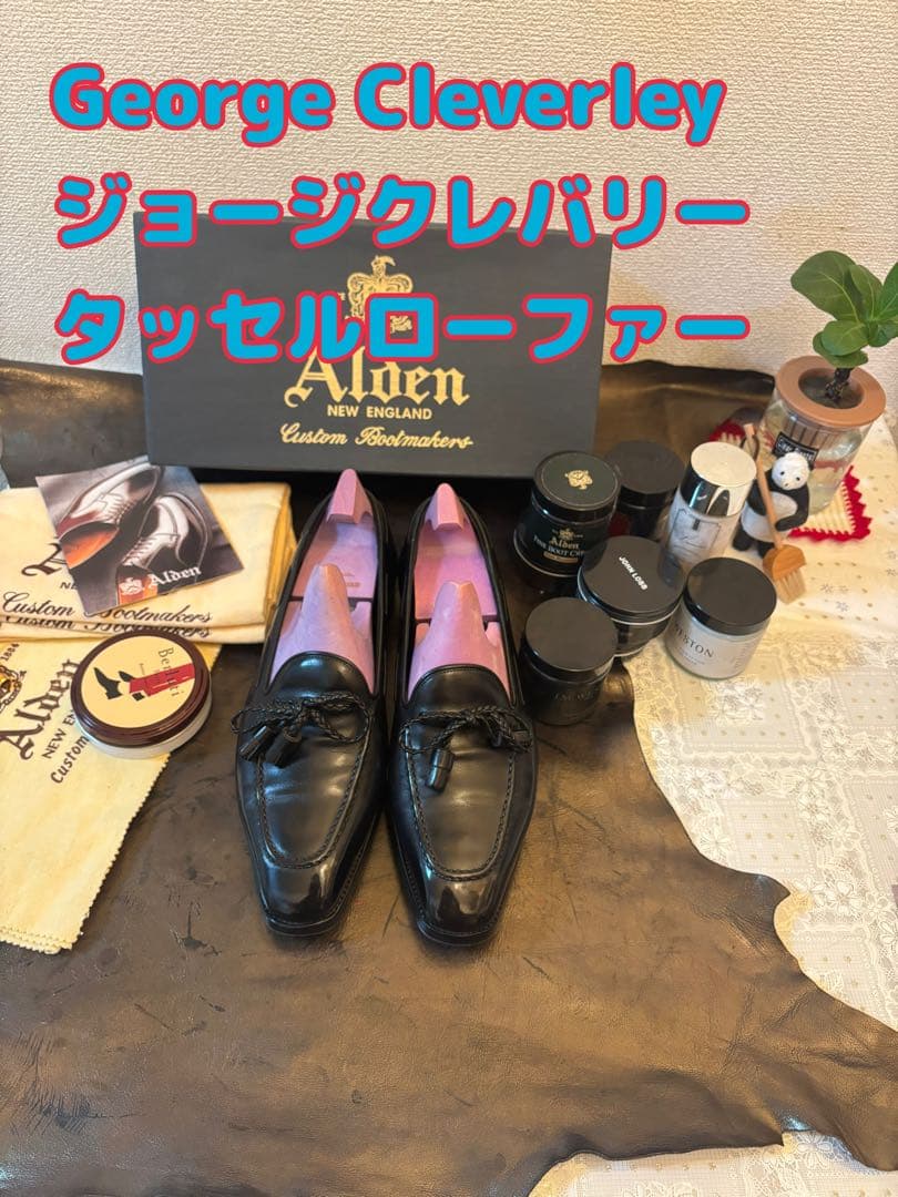 e Cleverley ジョージクレバリー　タッセルローファー
