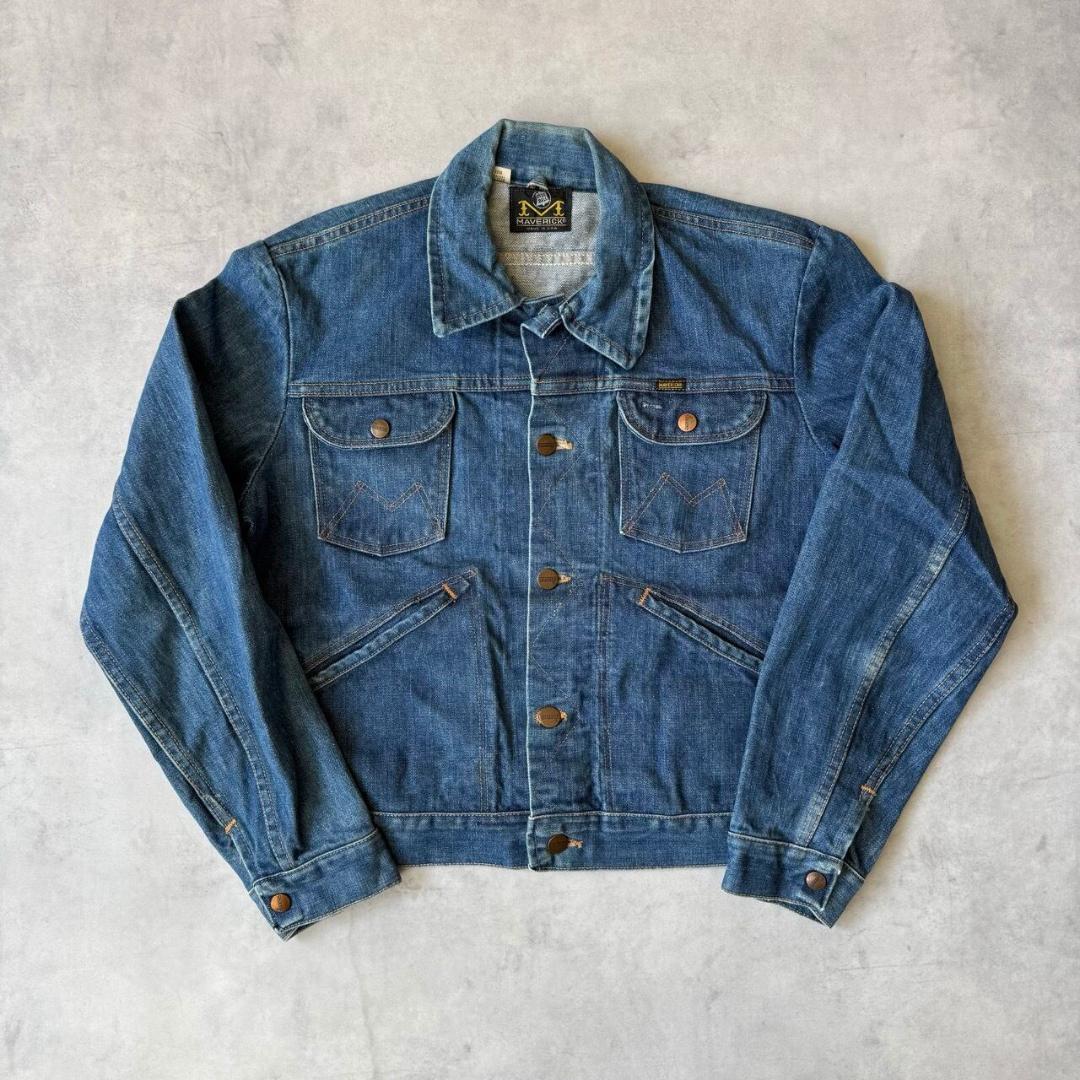 70s USA製 MAVERICK BLUE BELL デニムジャケット