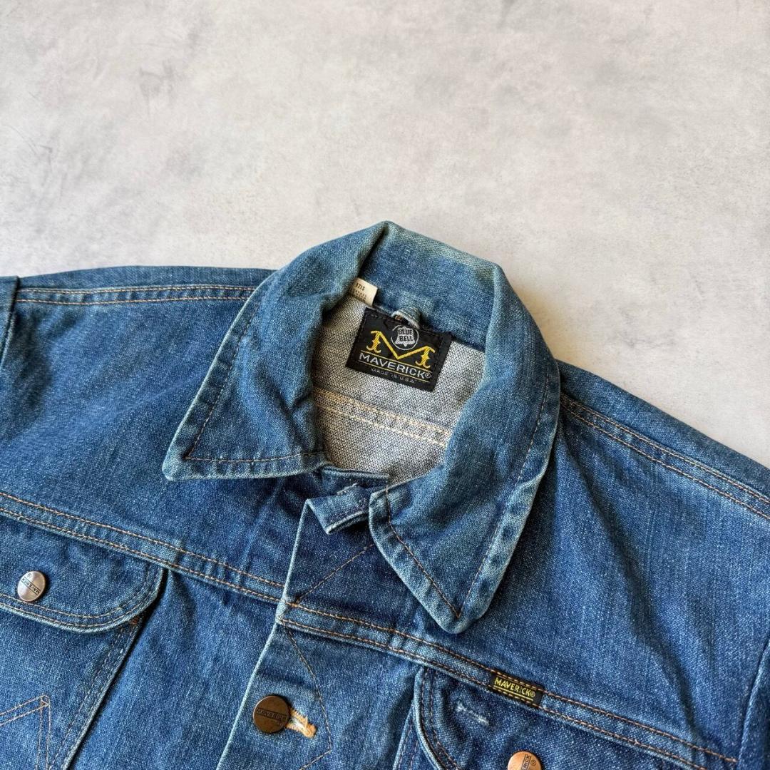 70s USA製 MAVERICK BLUE BELL デニムジャケット