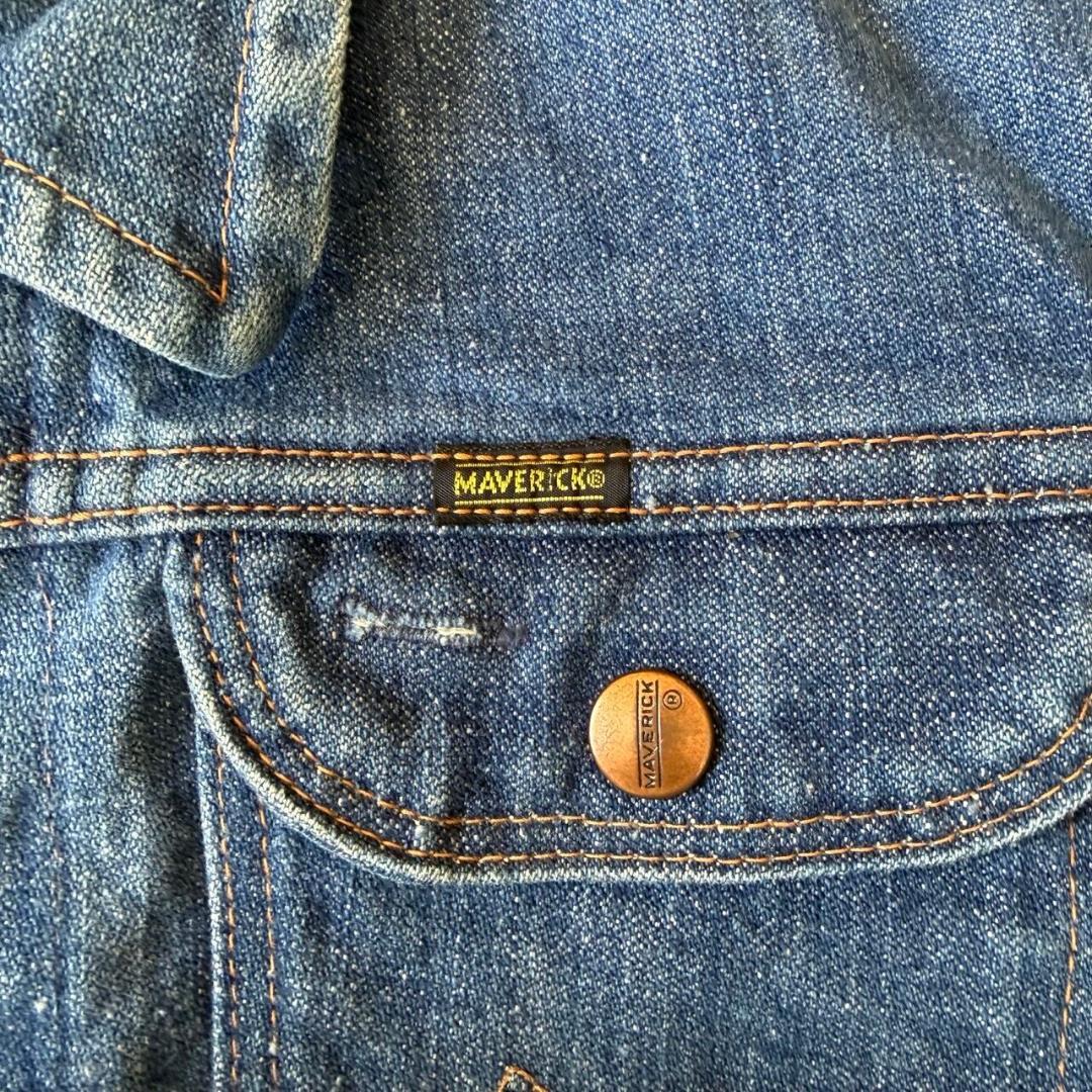 70s USA製 MAVERICK BLUE BELL デニムジャケット