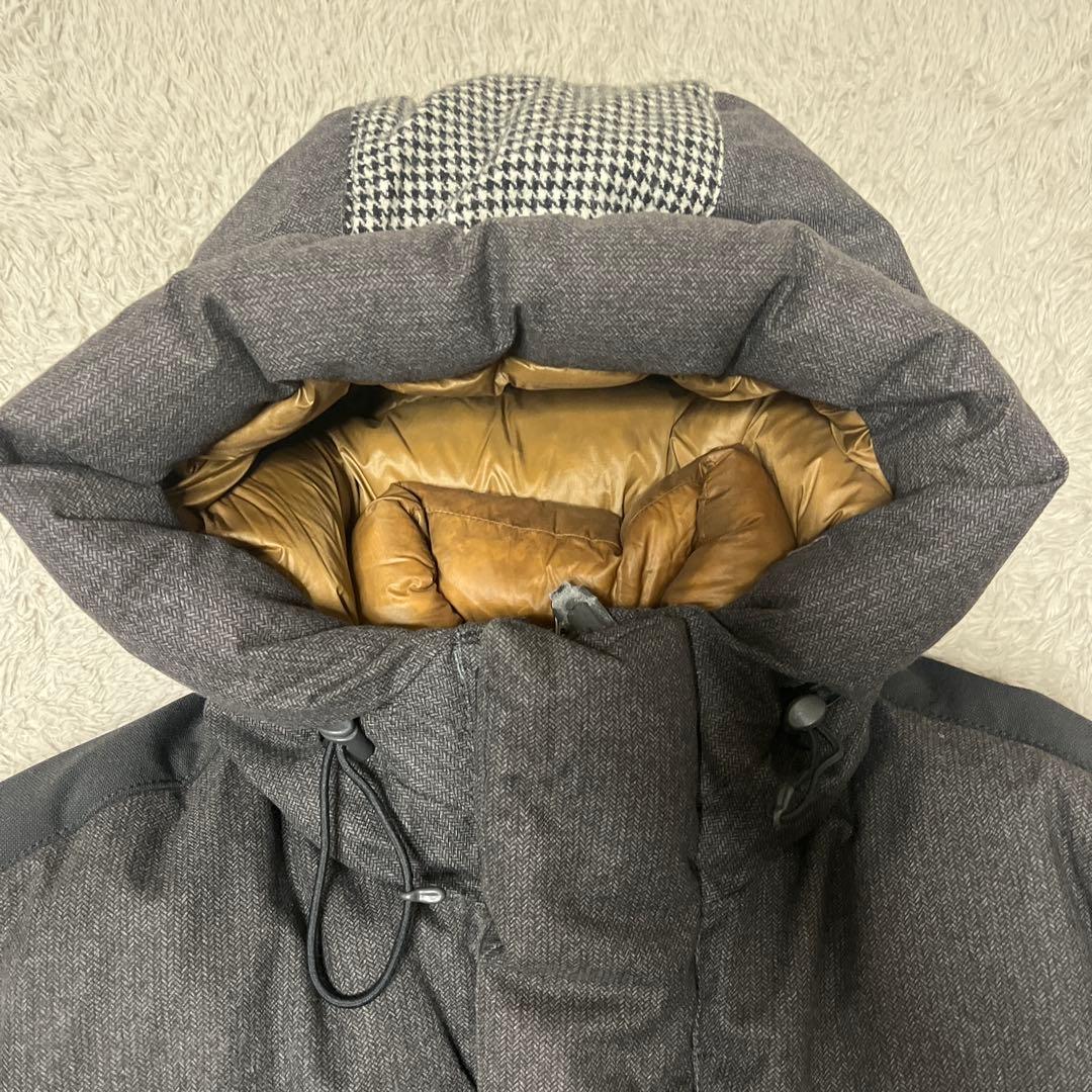 【早いも勝ち】THE NORTH FACE チェック柄ダウンジャケット韓国M95