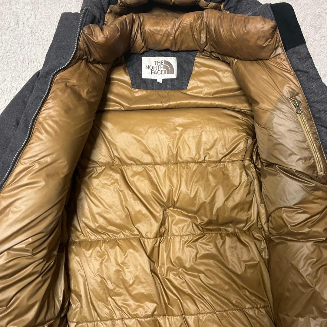 【早いも勝ち】THE NORTH FACE チェック柄ダウンジャケット韓国M95