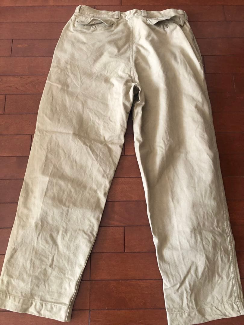 実物フランス軍m52 チノパン サイズ35