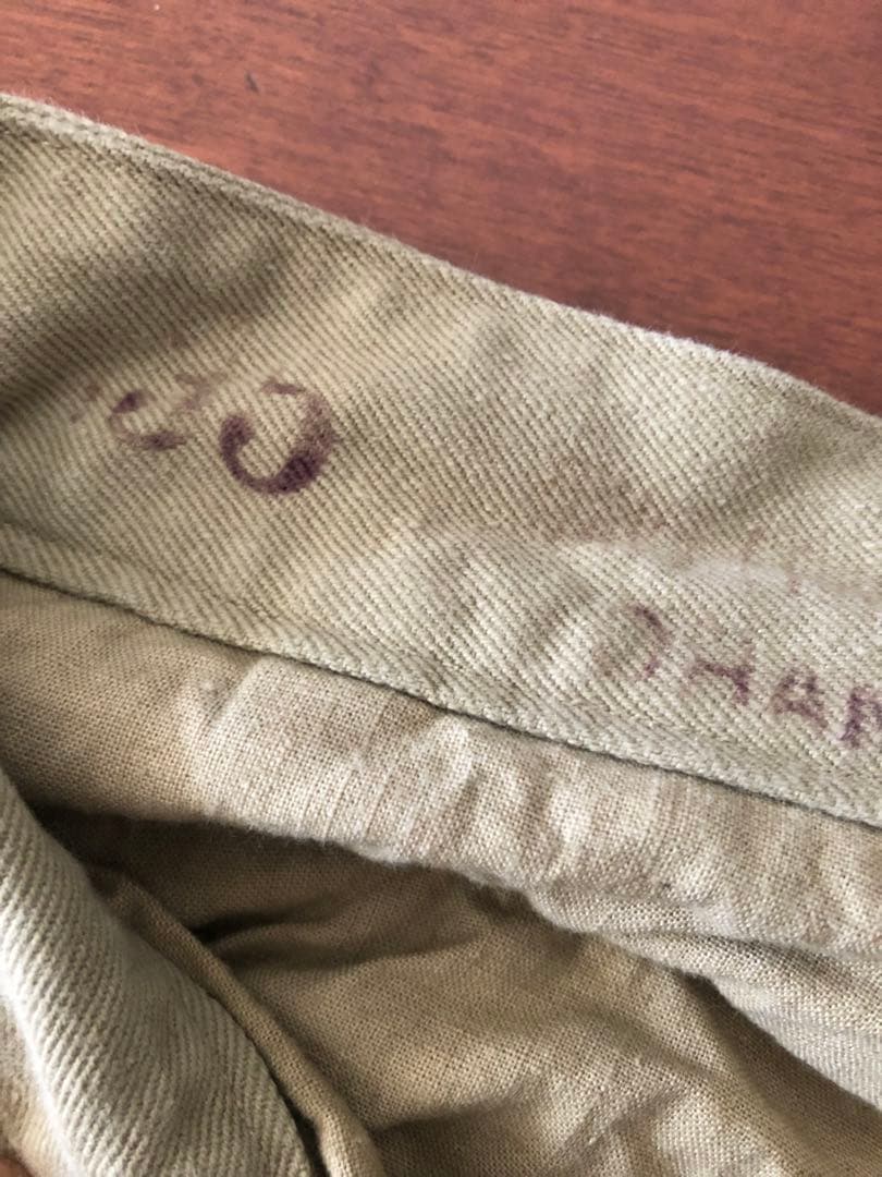 実物フランス軍m52 チノパン サイズ35