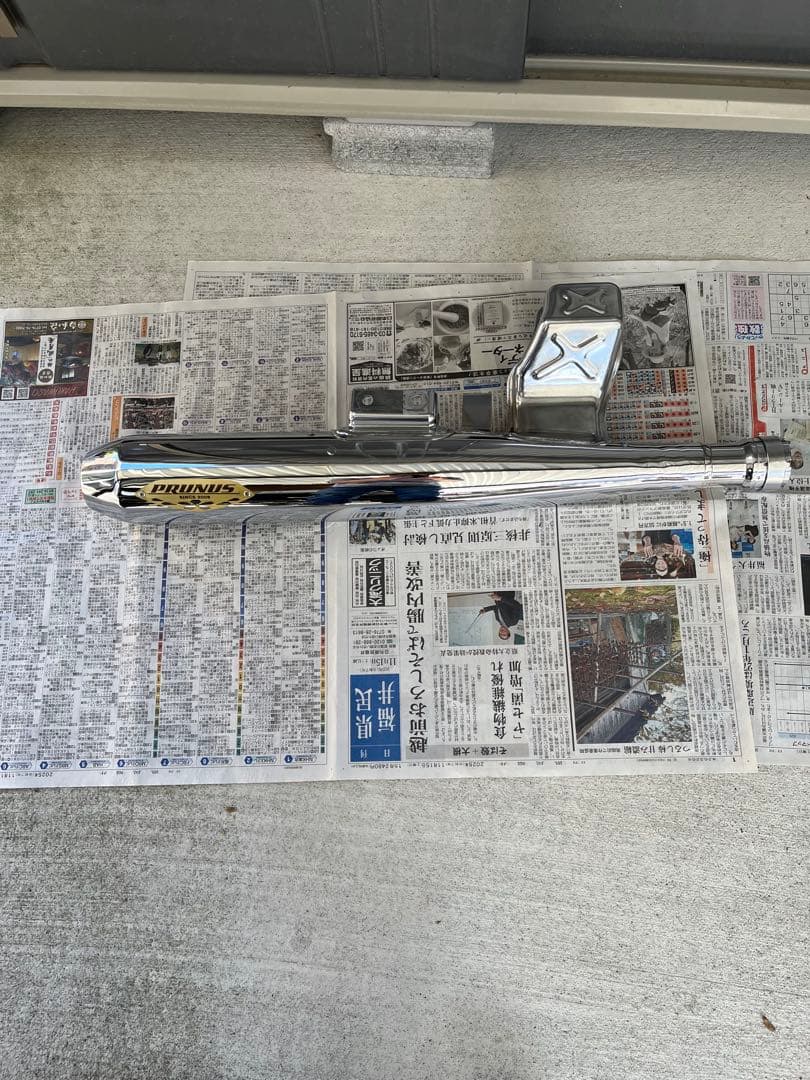 SR400 PRUNUS マフラー