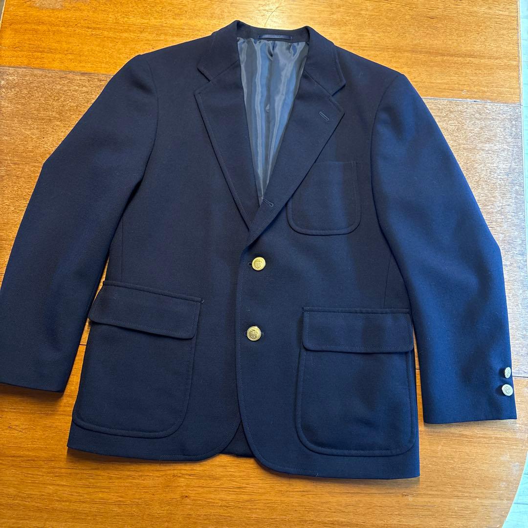 J.PRESS紺ジャケット150.Poloパンツ140.白シャツ150セット