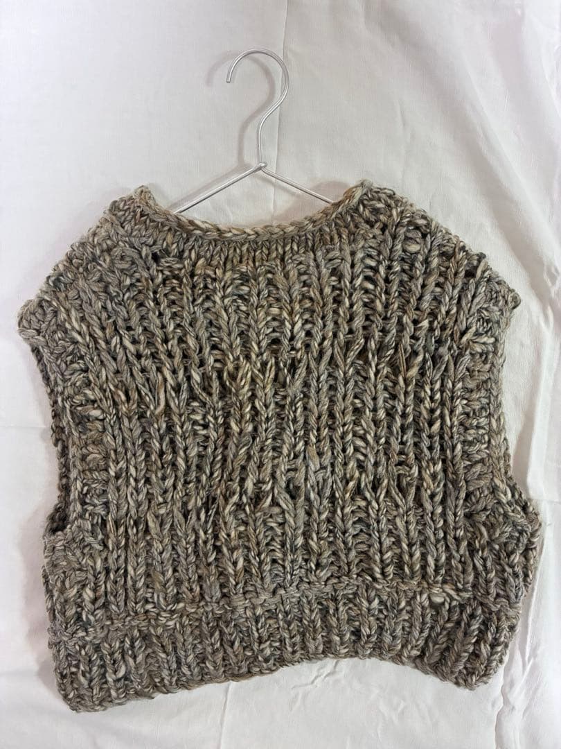 TODAYFUL　Mix Handknit Vest ミックスハンドニット