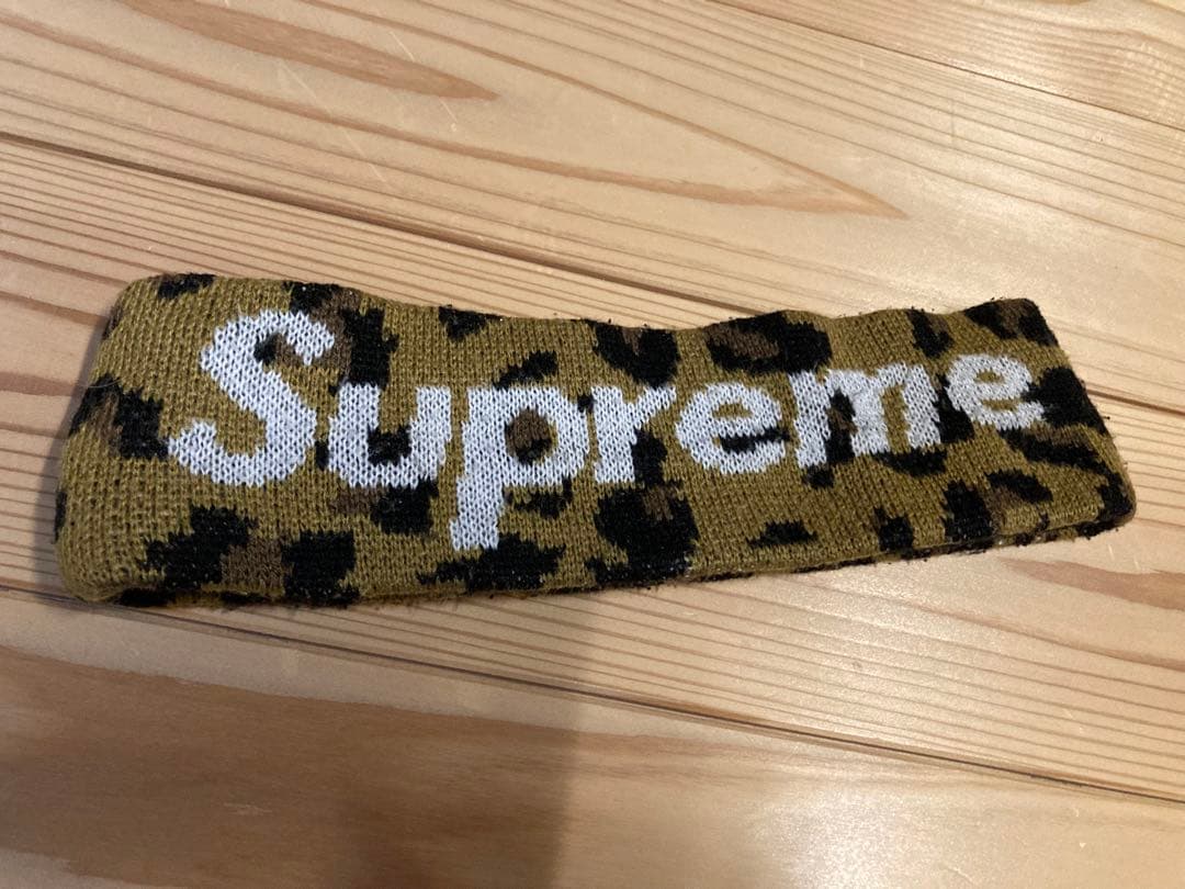 supreme シュプリーム ヘアバンド　レオパード