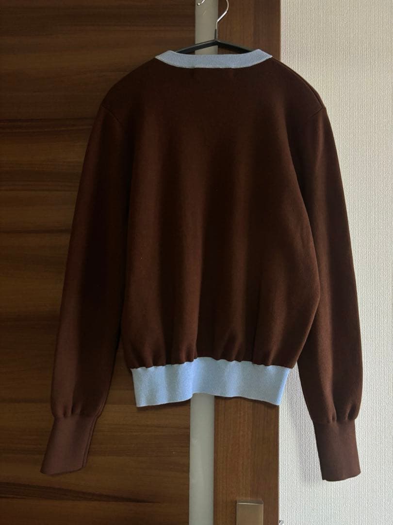 CABaN ニットカーディガン　ダークブラウン　F