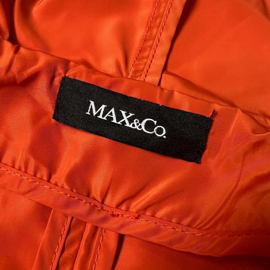 ✨美品✨マックスアンドコー MAX&Co. 撥水加工 フーデッド ライトコート