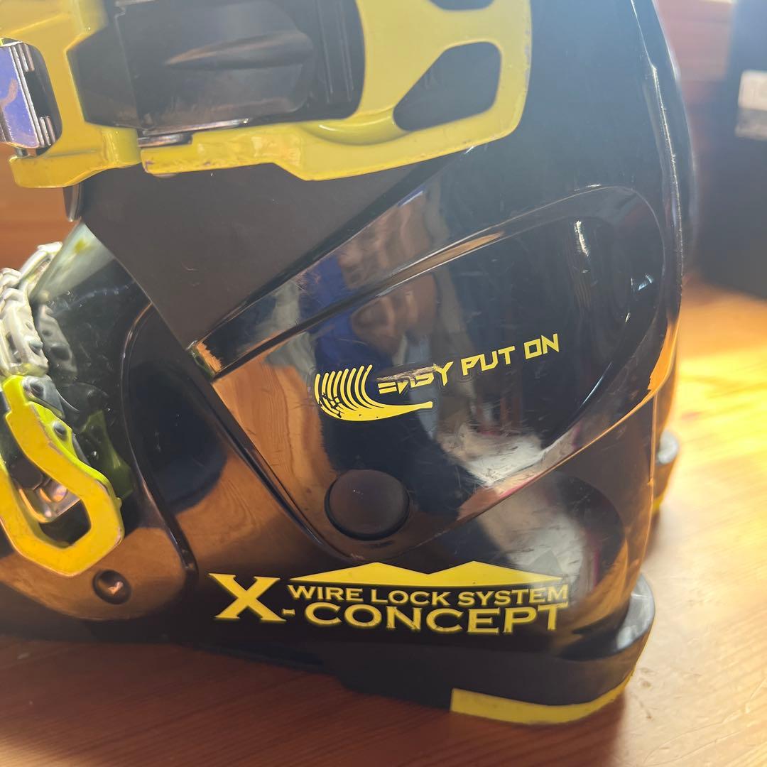 X-conceptスキーブーツ【317mm】 27.5cm 黒