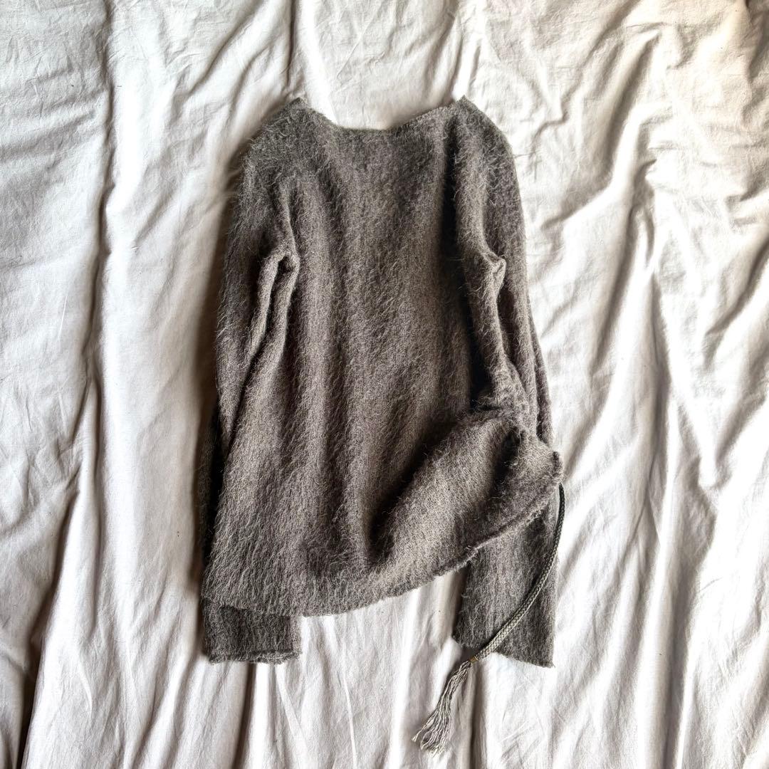 トップス 00s archive GOA Wool U Neck Knit y2k