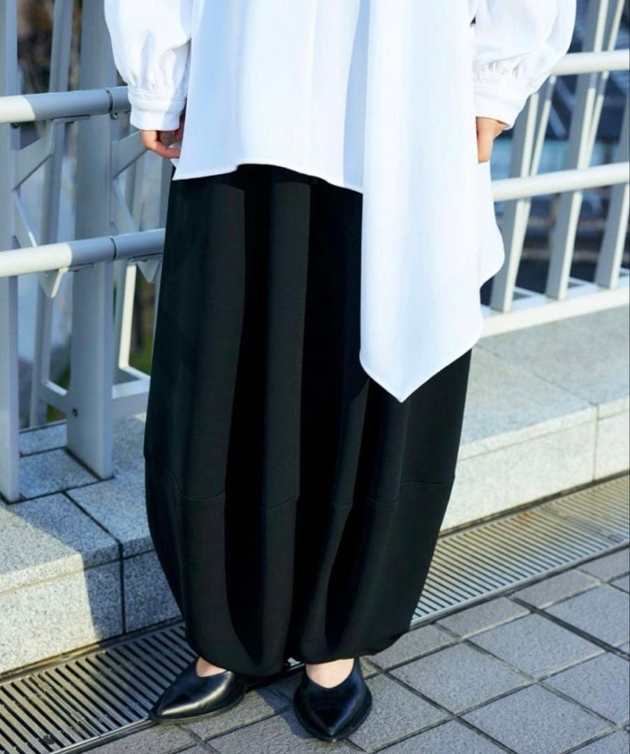 パンツ ENFOLD ELASTIC HAREM PANTS