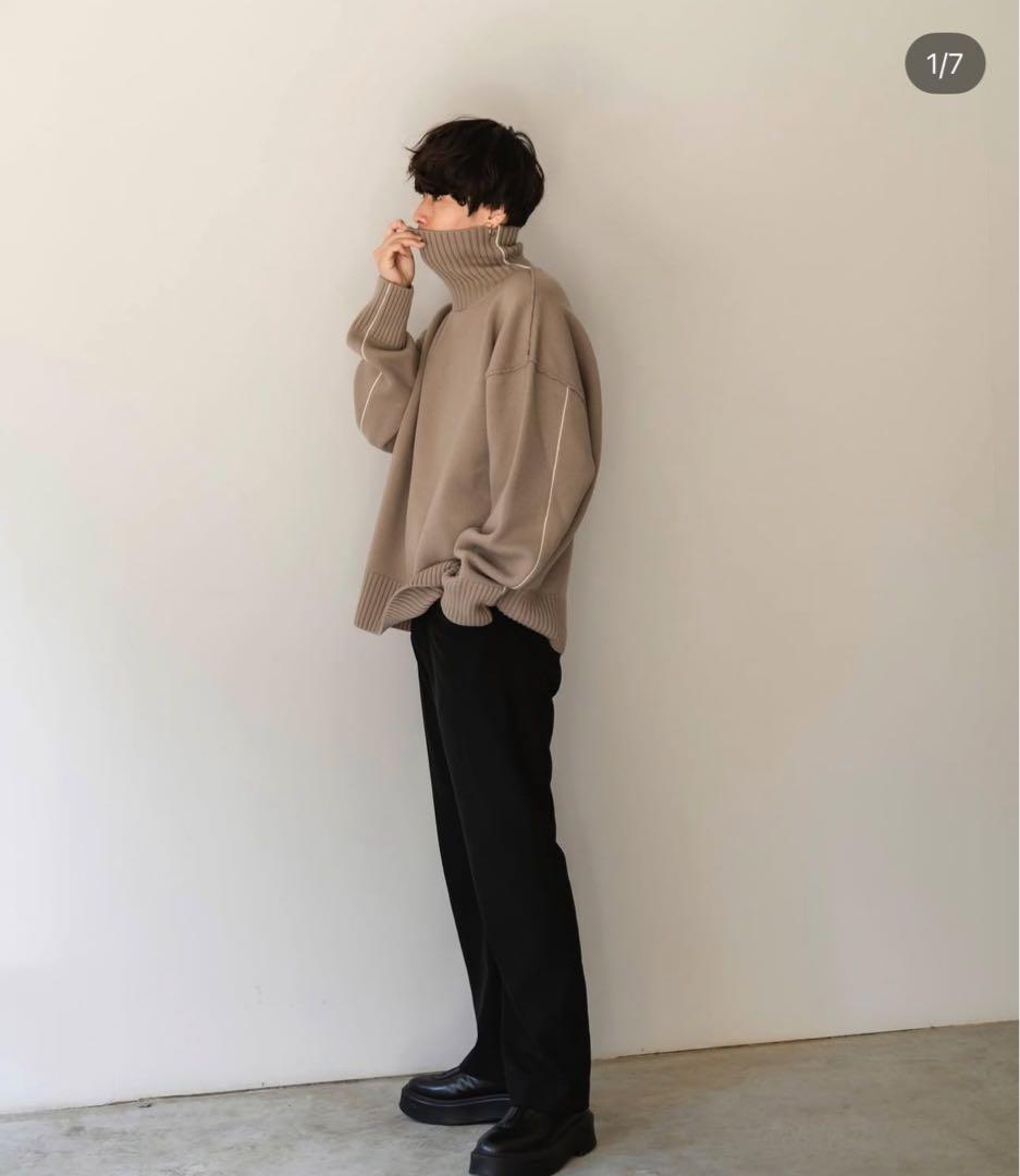 トップス stein IMPRESSION HIGHNECK KNIT