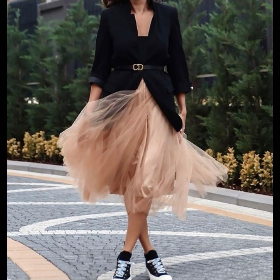 2022年銀座店購入　CDロゴピンクレザーベルト