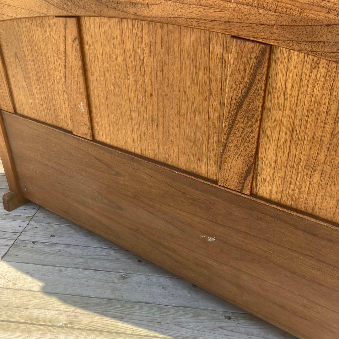 北欧レトロ カントリー家具 木製ベンチ 二人掛けソファー ビンテージヴィンテージ