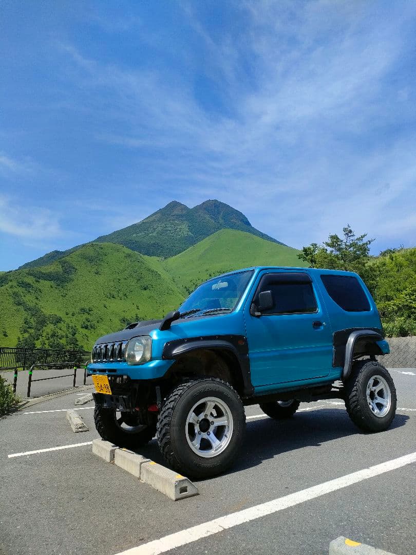 ジムニー JB23 ボディリフト、5インチアップ 部品取りに 車検長い 石川県