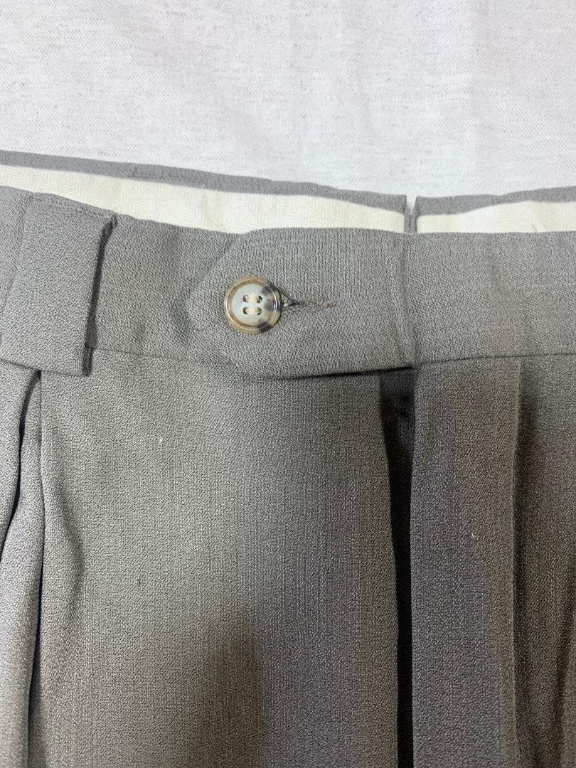 80s ジバンシー GIVENCHY 3タック スラックス 良サイズ