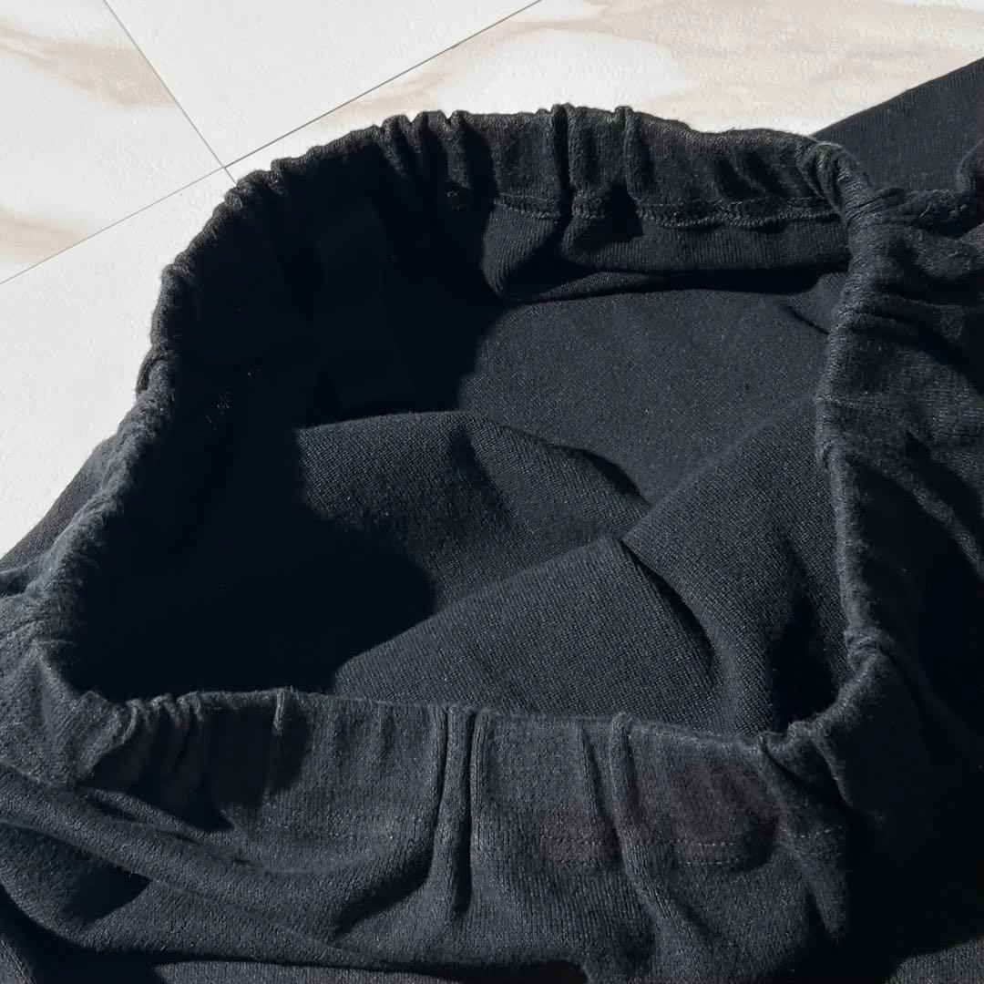 入手困難✨ イッセイミヤケ サルエルパンツ 切りデザイン コットン素材 黒色